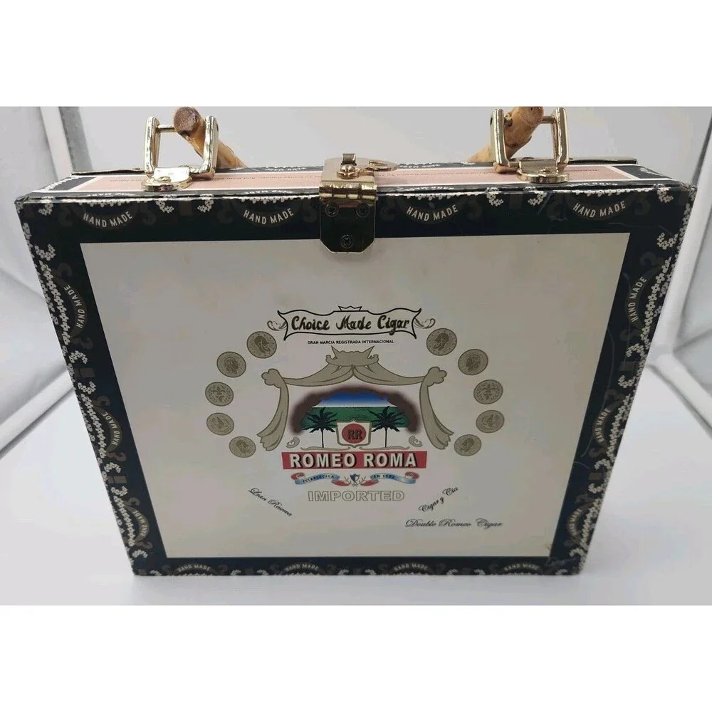 Romeo Roma Prezzo Cigar Box Purse Handbag Christmas Shopping Design